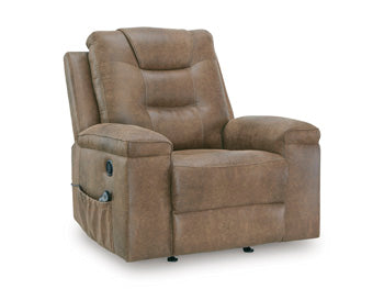 Harper Cross Recliner in Earth