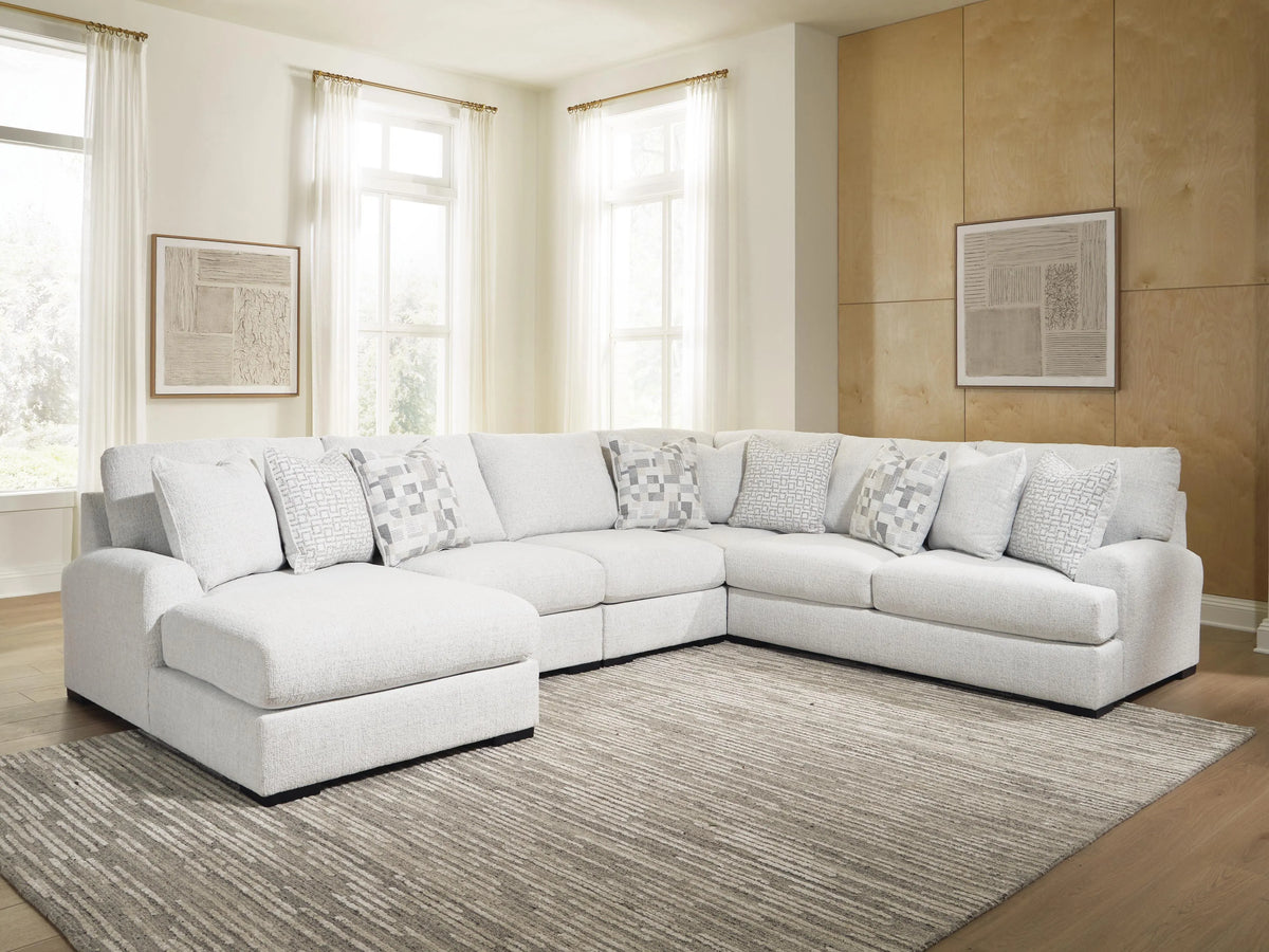Lucerne 5-Piece Sectional with Chaise