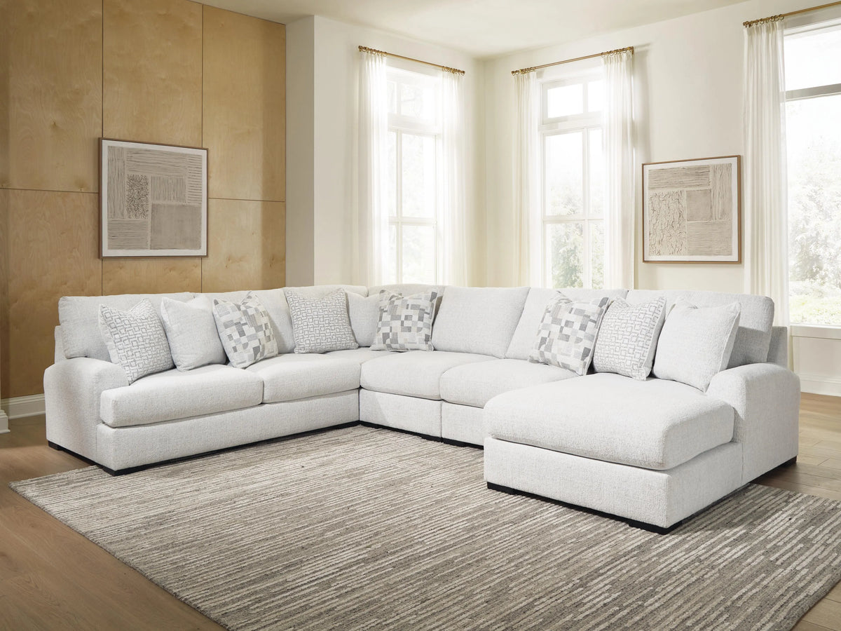 Lucerne 5-Piece Sectional with Chaise II