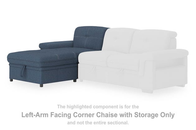 Bowen LAF Corner Chaise w/Storage