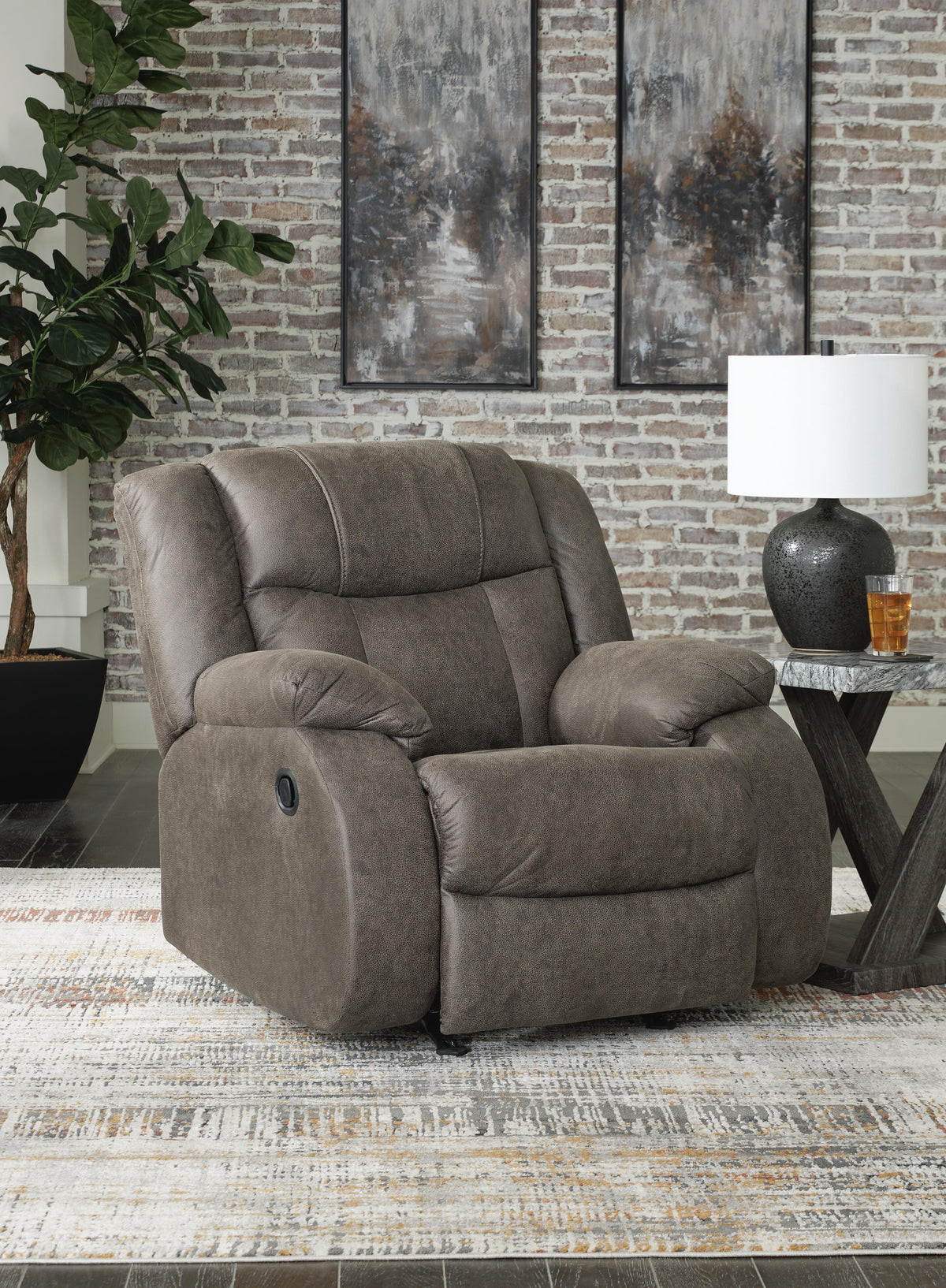 Steelcroft Reclining Sofa and Recliner