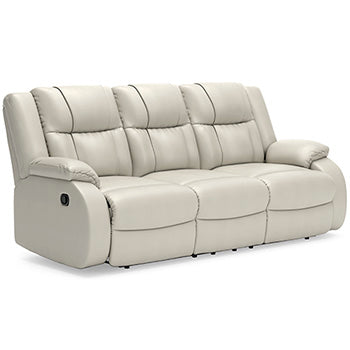 Steelcroft Reclining Sofa in Alloy