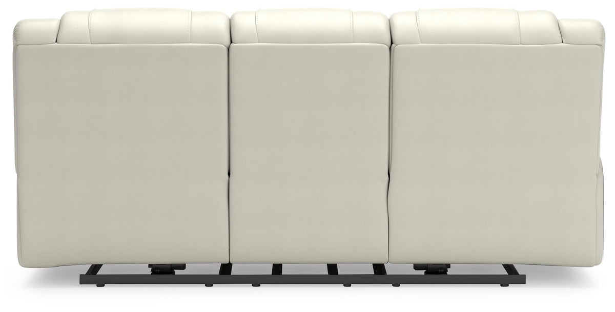 Steelcroft Reclining Sofa in Alloy