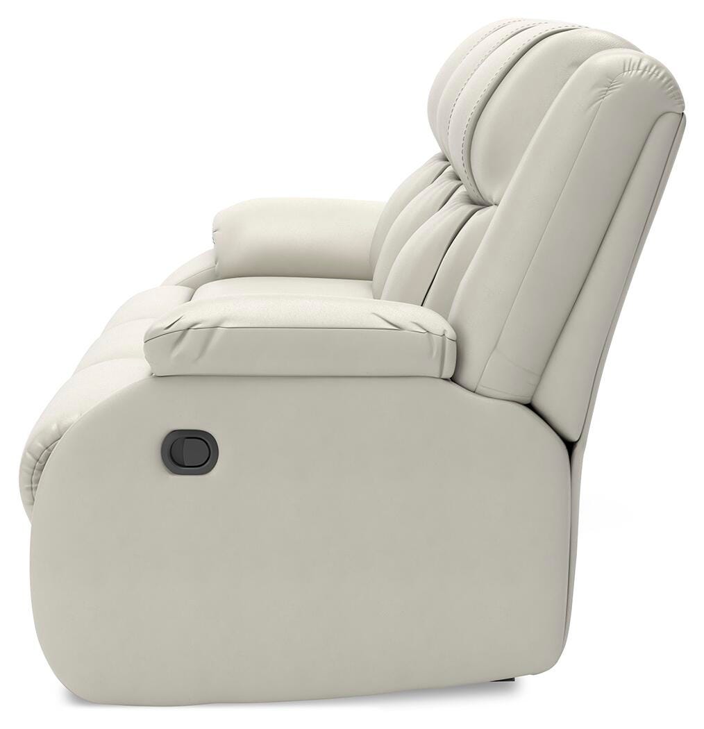 Steelcroft Reclining Sofa in Alloy