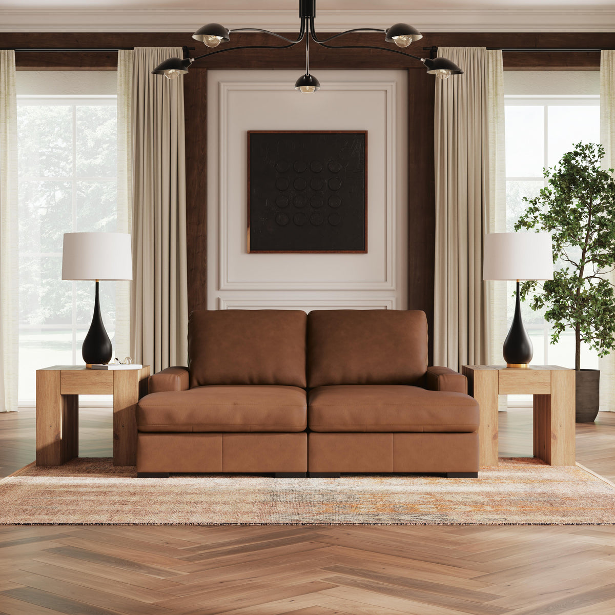 Auvelle Super Chaise in Caramel