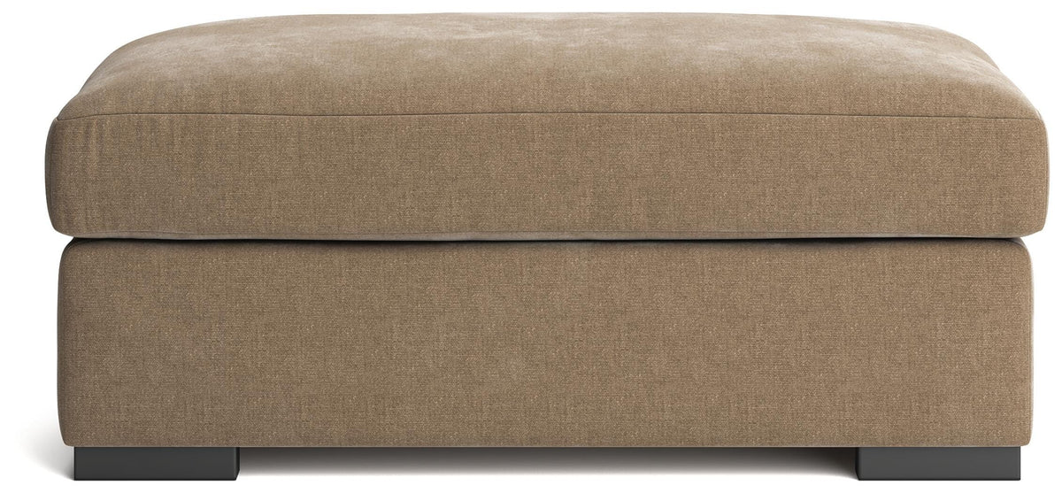 Auvelle Ottoman in Sable