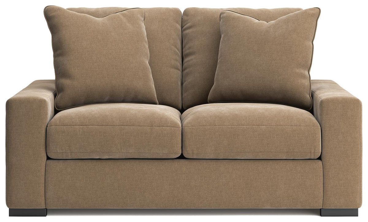 Auvelle Loveseat in Sable