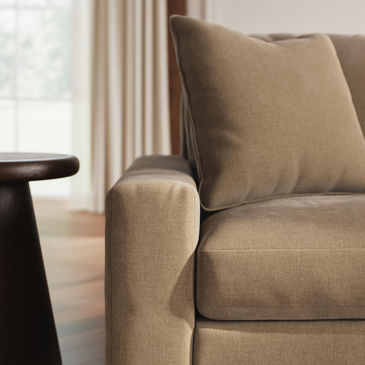 Auvelle 8-Piece Sectional in Sable