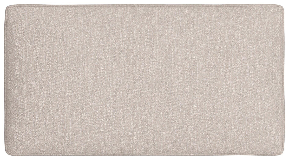 Auvelle Ottoman in Oyster