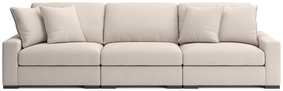 Auvelle 3-Piece Sectional Sofa in Oyster