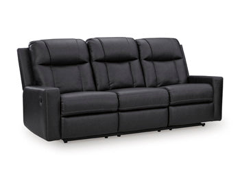 Draymoor Reclining Sofa in Carbon