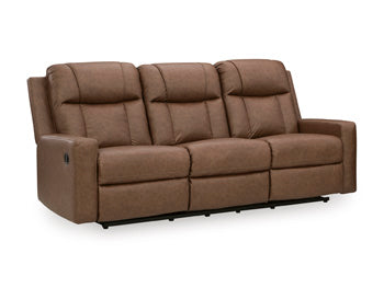 Draymoor Reclining Sofa in Caramel