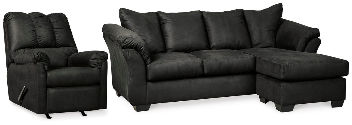Calder Sofa Chaise and Recliner