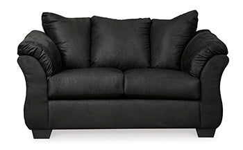 Calder Loveseat in Black