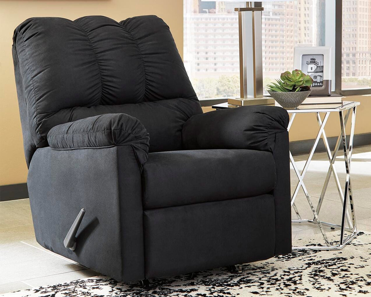 Calder Recliner in Black