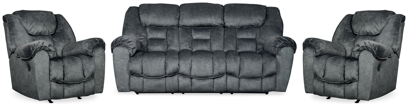 Capehorn Reclining Sofa and 2 Recliners
