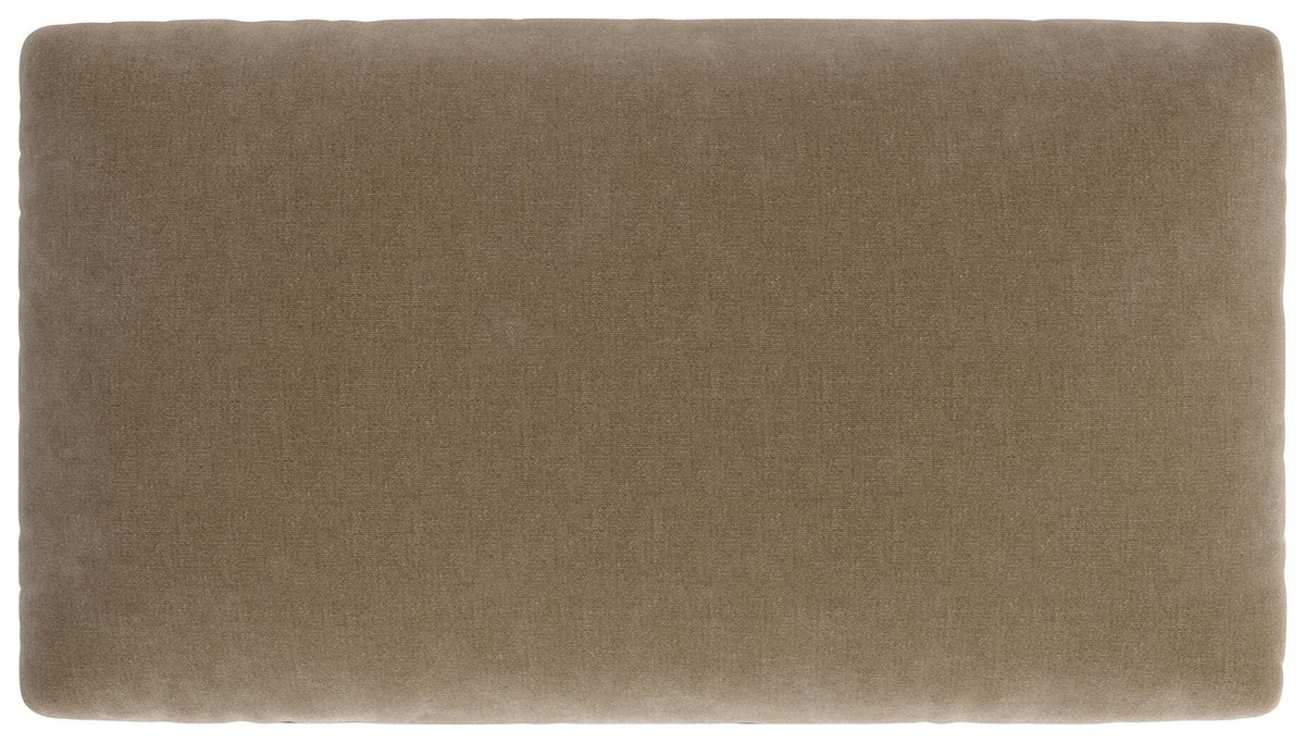Belmoure Ottoman in Sable