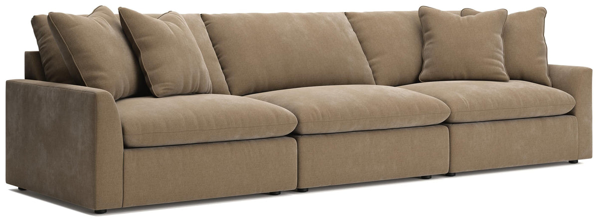 Belmoure 3-Piece Sectional Sofa in Sable