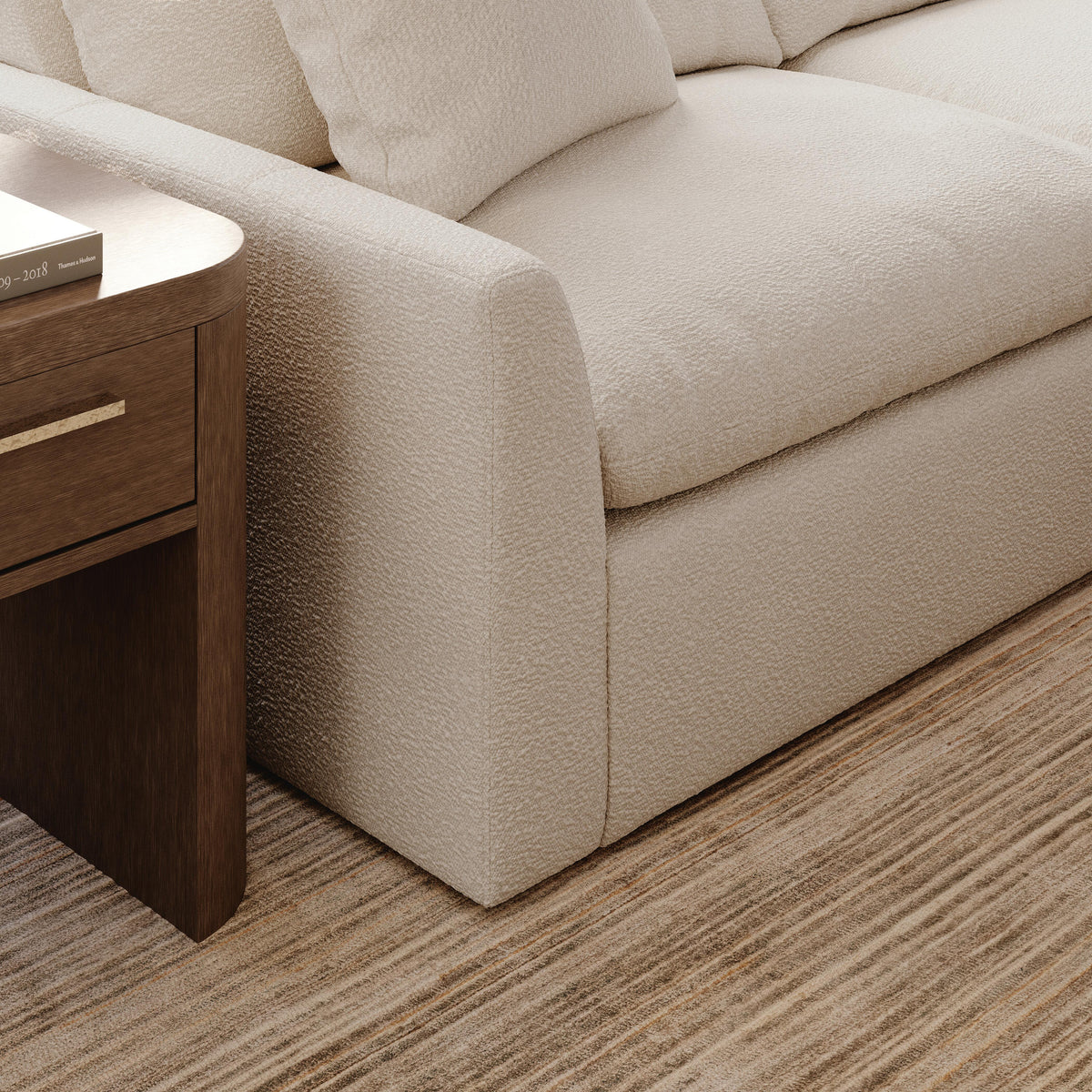 Belmoure Sofa in Oyster