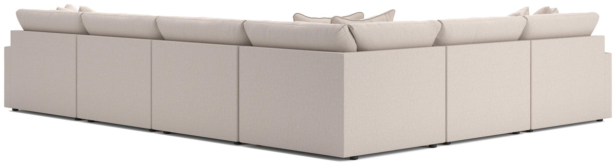 Belmoure 6-Piece Sectional in Oyster II