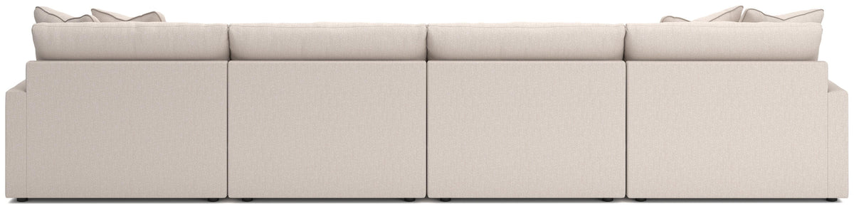 Belmoure 4-Piece Sectional Sofa in Oyster