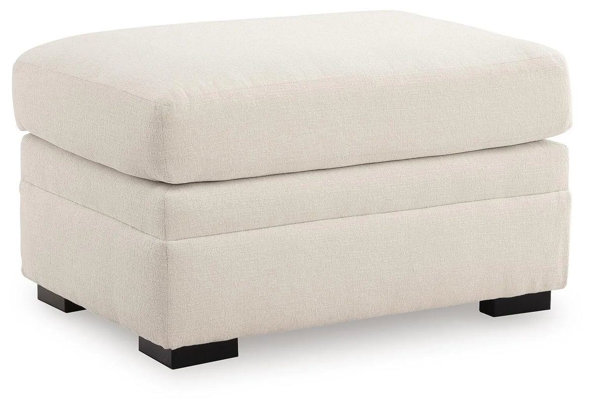 Vaudelle Ottoman in Pearl