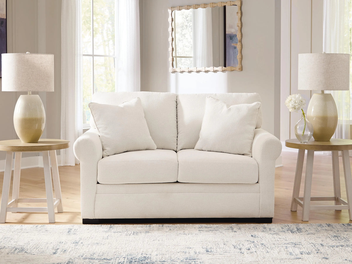Vaudelle Loveseat in Pearl