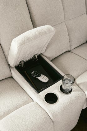Nella Double Reclining Loveseat with Console
