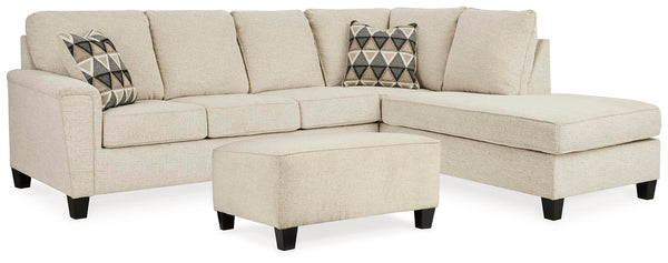 Abinger 2-Piece Sectional with Chaise and Ottoman