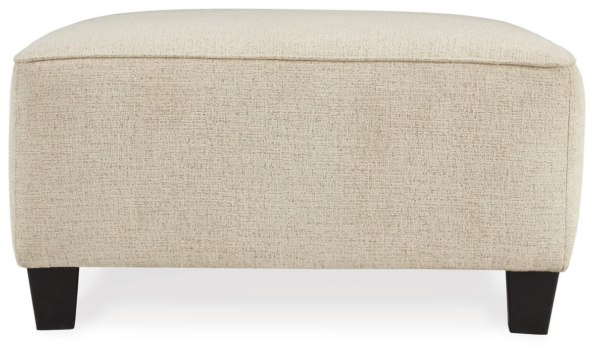 Yamba Oversized Accent Ottoman in Natural
