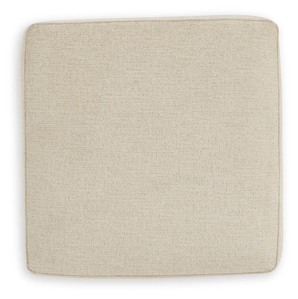 Yamba Oversized Accent Ottoman in Natural