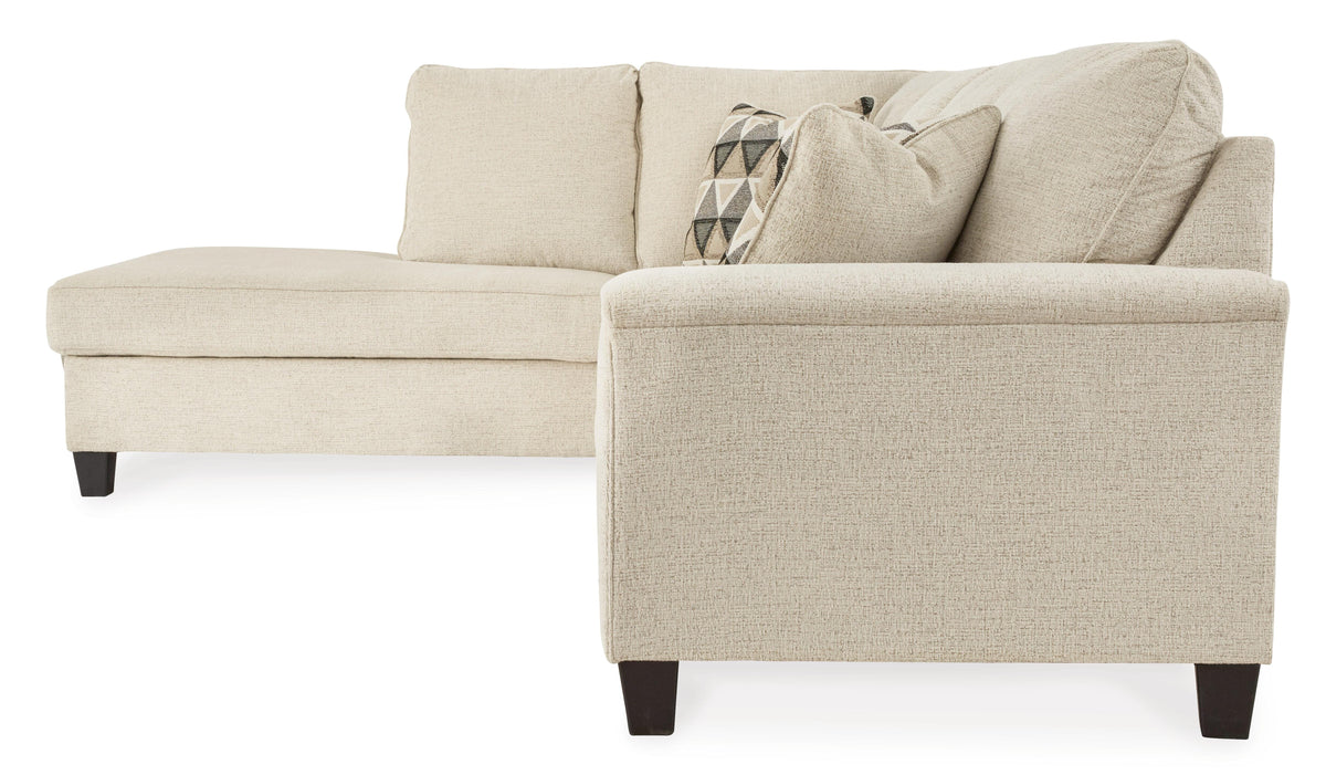 Yamba 2-Piece Sectional with Chaise in Natural II