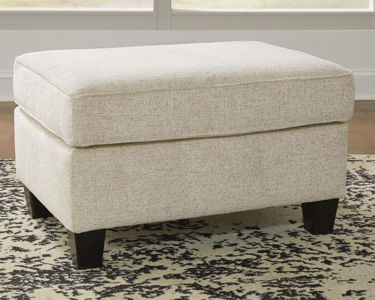 Yamba Chair and Ottoman in Natural