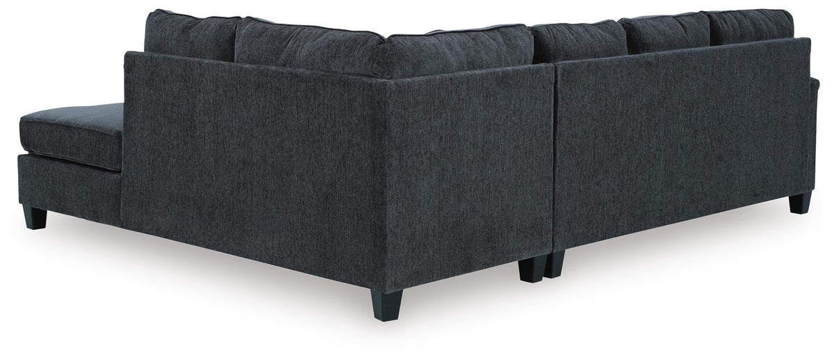 Yamba 2-Piece Sectional with Chaise in Smoke