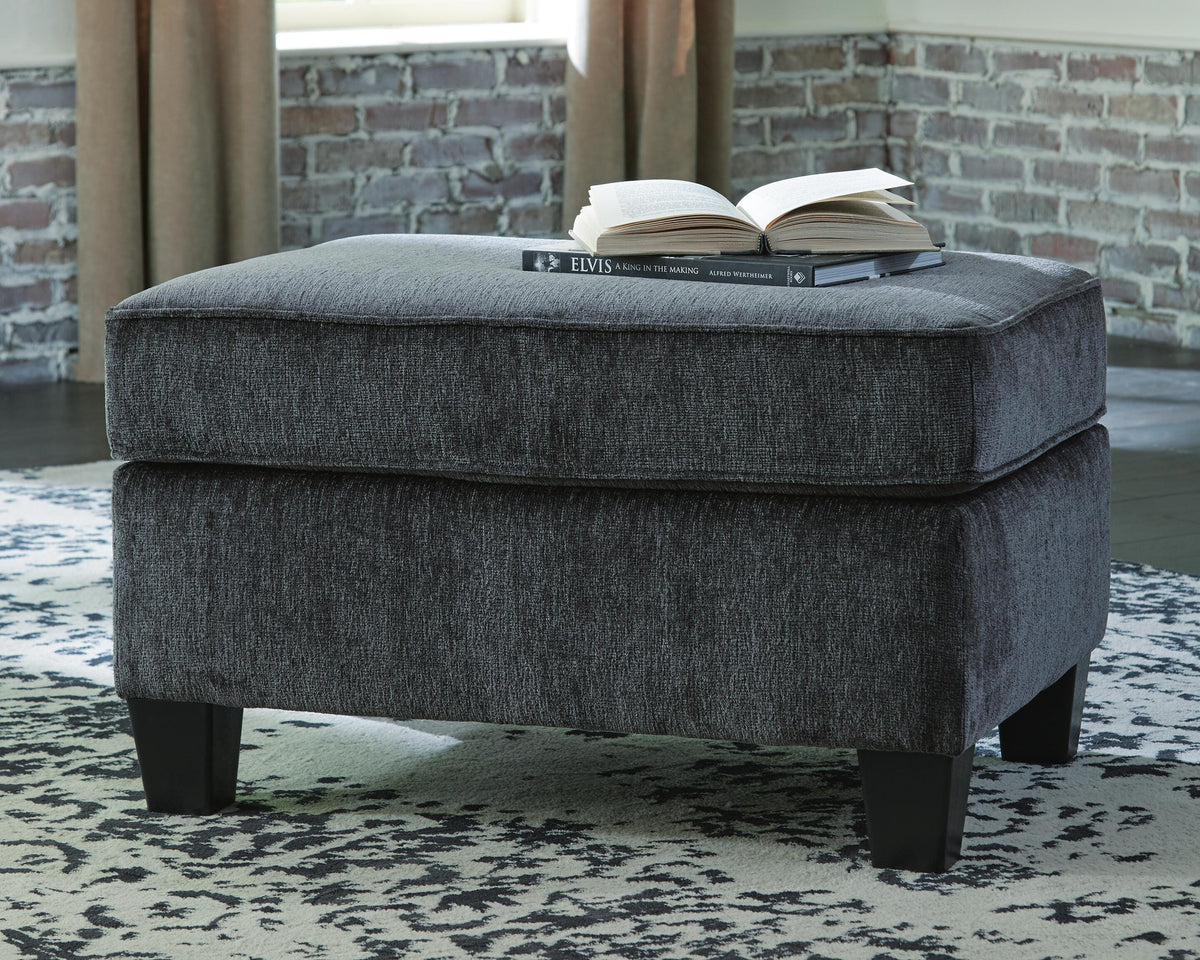 Yamba Ottoman in Smoke