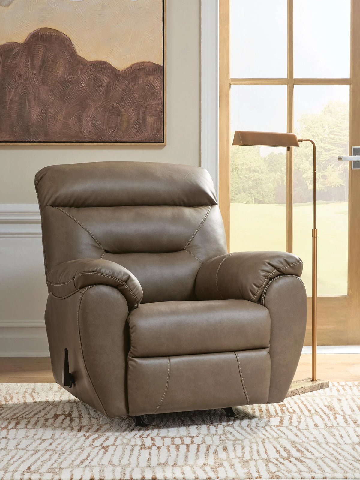 Sadie Vale Recliner in Biscotti
