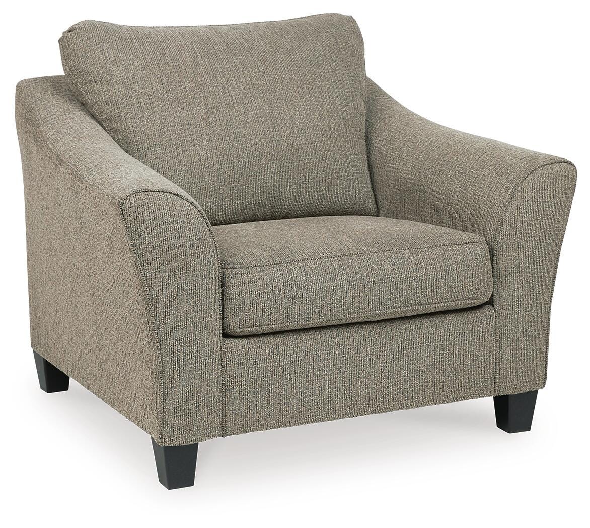 Delacourt Oversized Chair and Ottoman