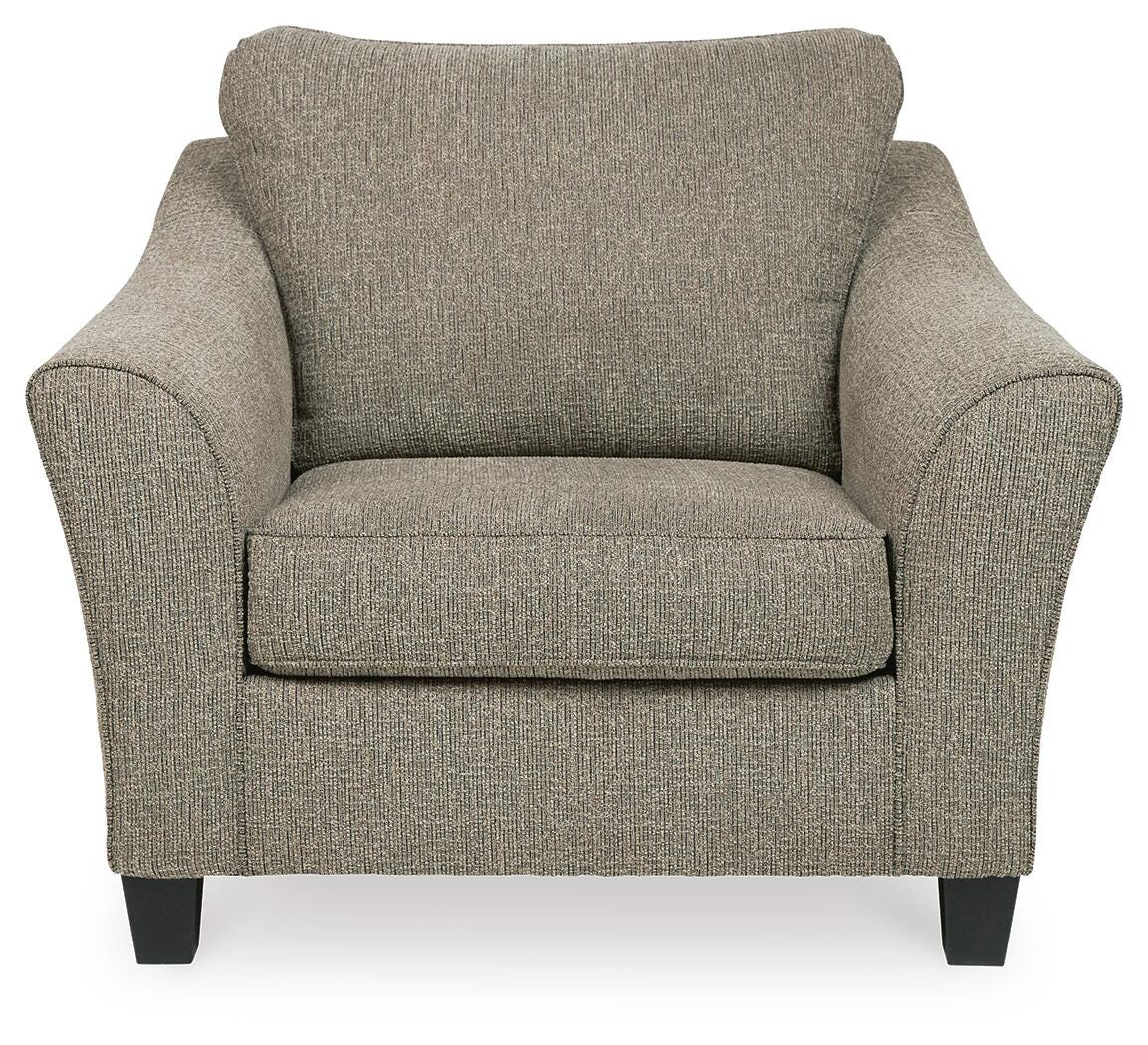 Delacourt Oversized Chair and Ottoman