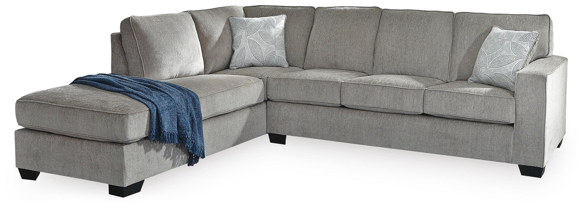 Rylo 2-Piece Sectional with Chaise in Alloy II