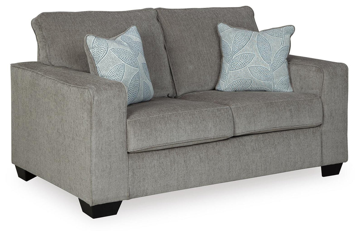 Rylo Loveseat in Alloy