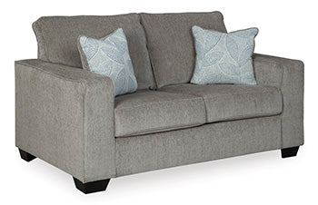 Rylo Loveseat in Alloy
