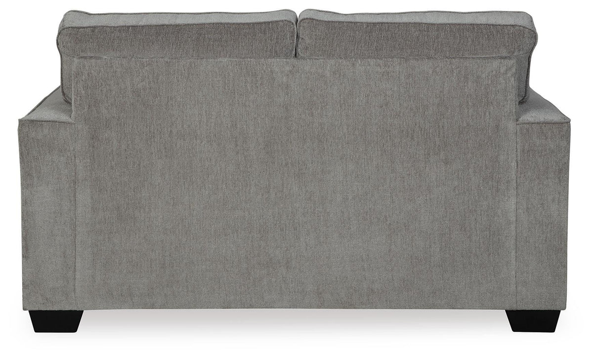 Rylo Loveseat in Alloy