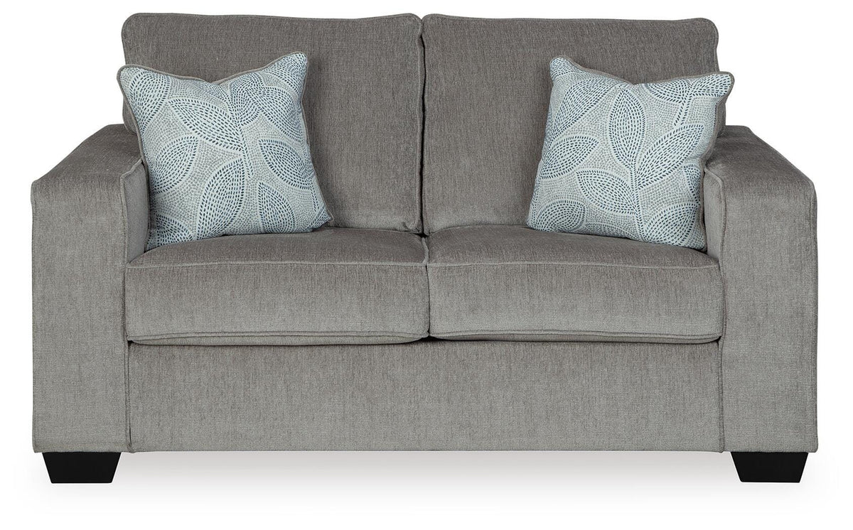 Rylo Loveseat in Alloy