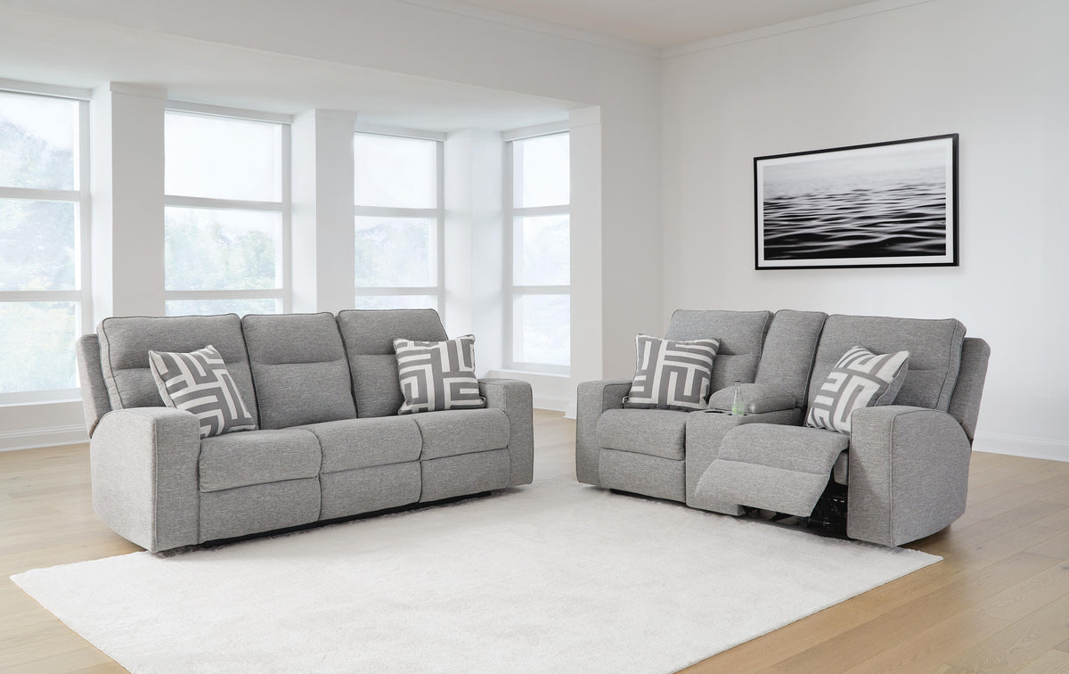 Vantar Power Reclining Sofa and Loveseat