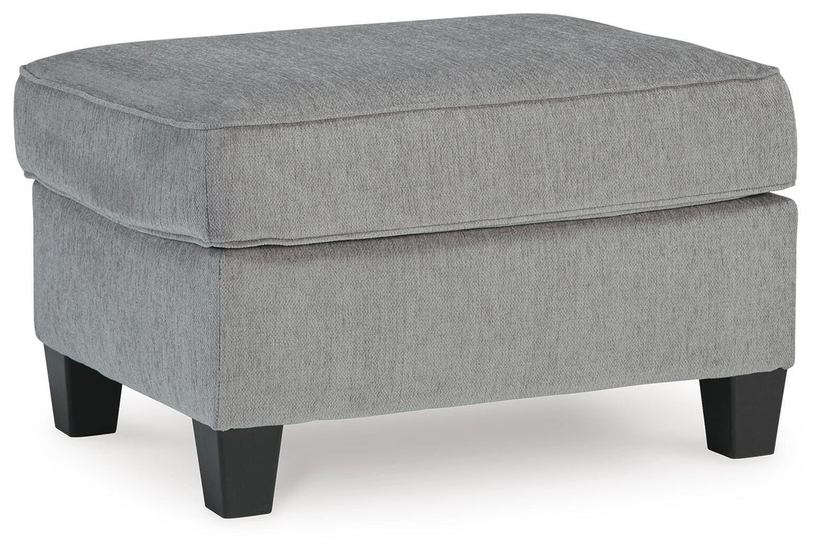 Wrenley Sofa with Loveseat and Chair and Ottoman