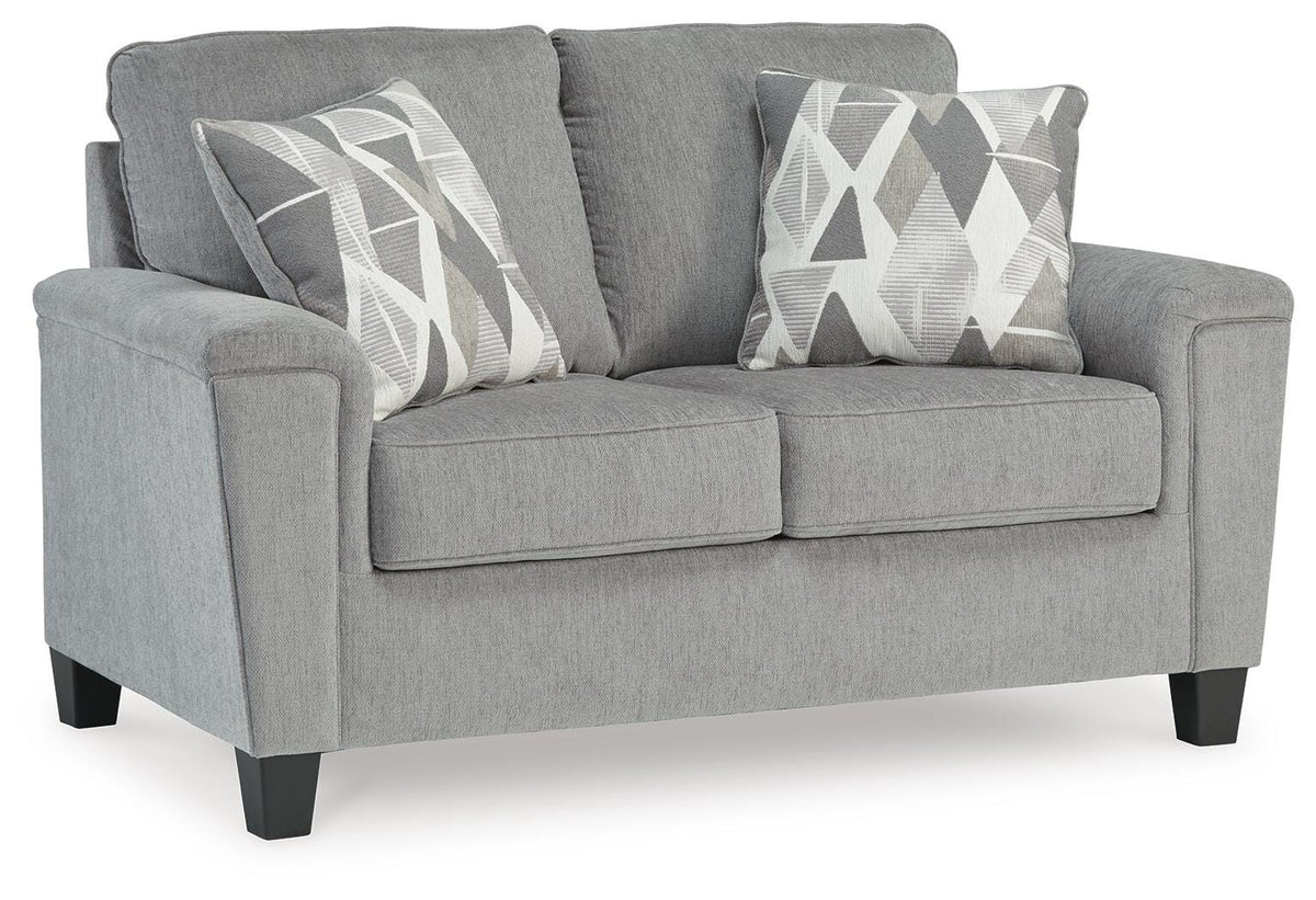 Wrenley Sofa with Loveseat and Chair and Ottoman