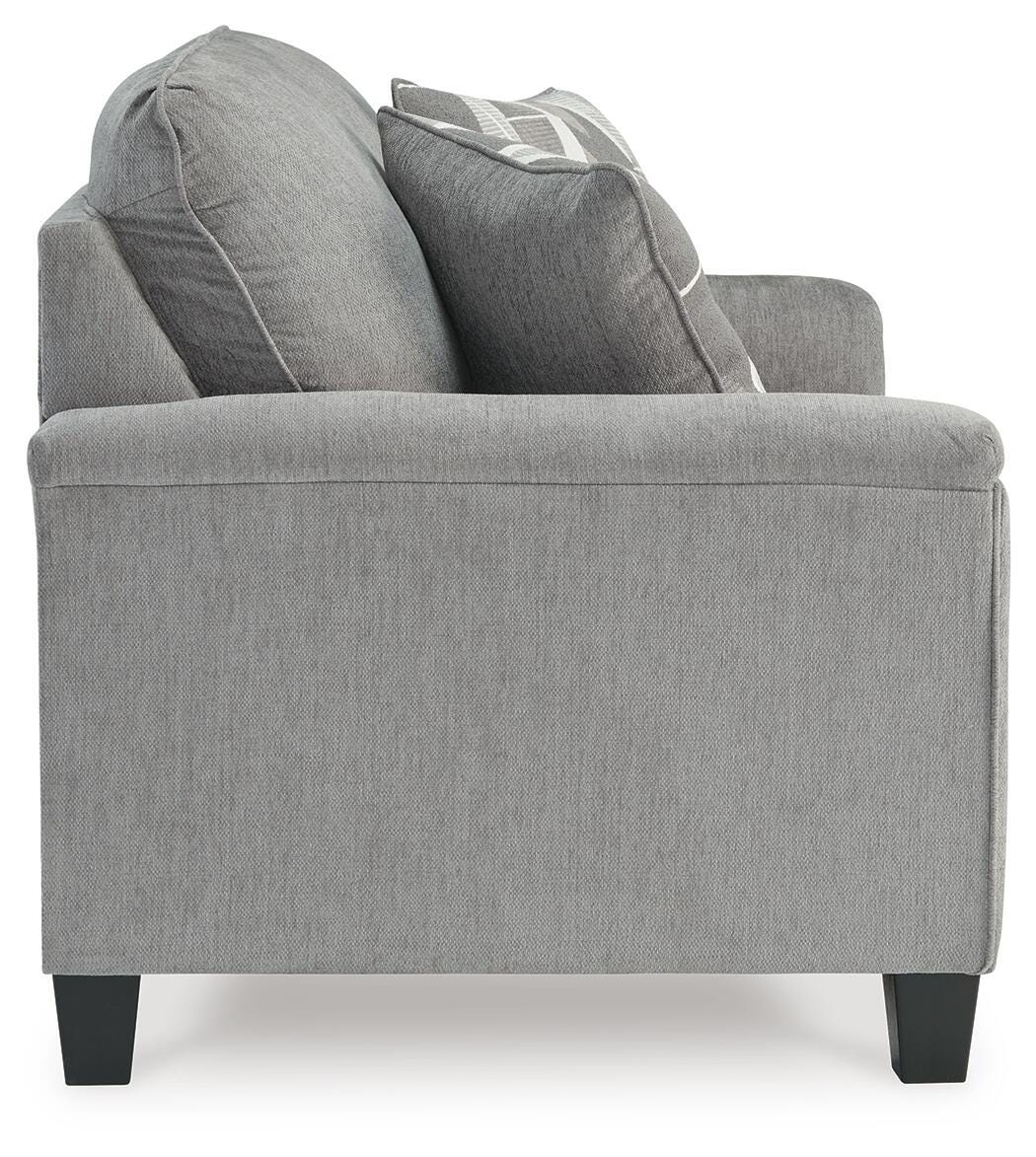 Wrenley Sofa with Loveseat and Chair and Ottoman
