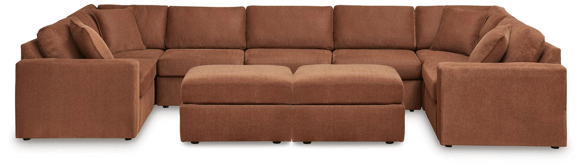 Marlow 7-Piece Sectional and 2 Ottomans