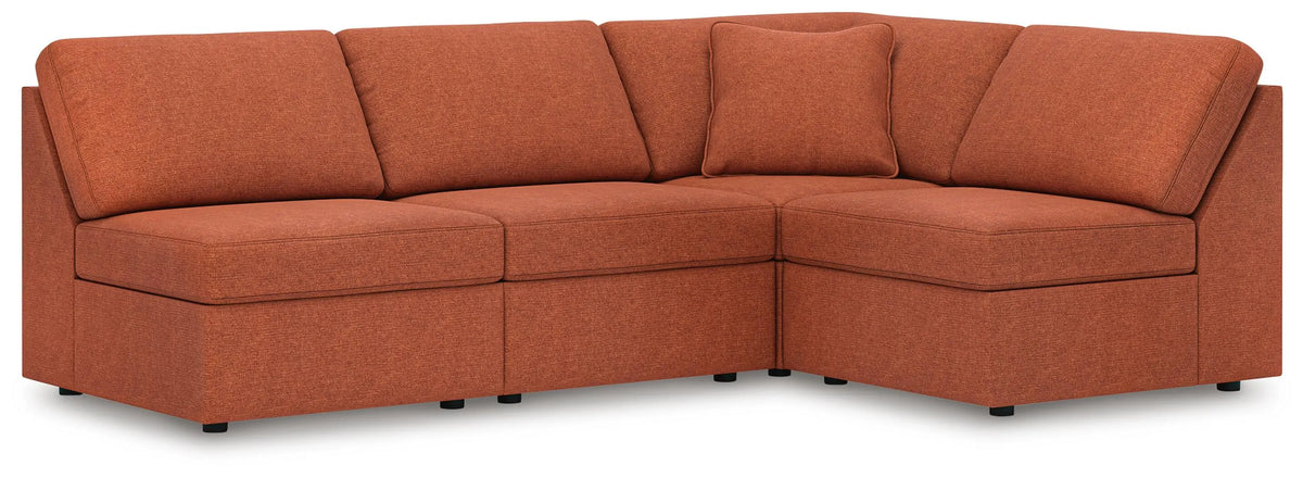 Marlow 4-Piece Sectional in Spice IV
