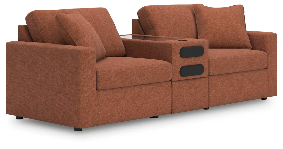 Marlow 3-Piece Sectional in Spice